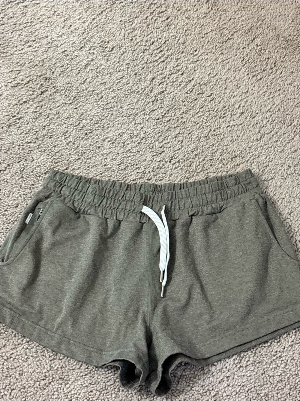 Vuori Halo 2.0 Green Shorts